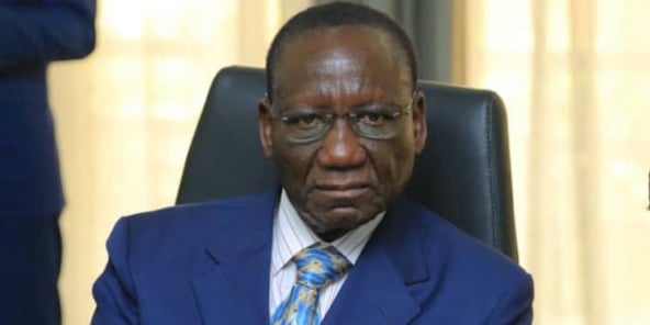 Sylvestre Ilunga Ilunkamba, Premier ministre de RDC, lors de sa nomination le 20 mai 2019 à Kinshasa.