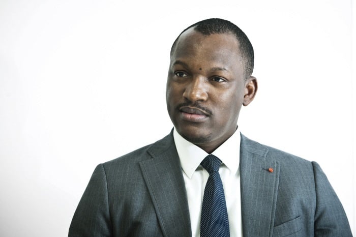 Mamadou Touré, ministre de la Promotion de la Jeunesse et de l’Emploi des Jeunes. © Vincent Fournier pour JA