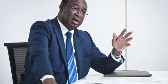 Anicet-Georges Dologuélé à Paris, le 12 septembre 2016.
