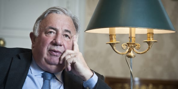 Gérard Larcher, le président du Sénat français.