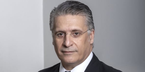 Nabil Karoui, candidat à l’élection présidentielle tunisienne.