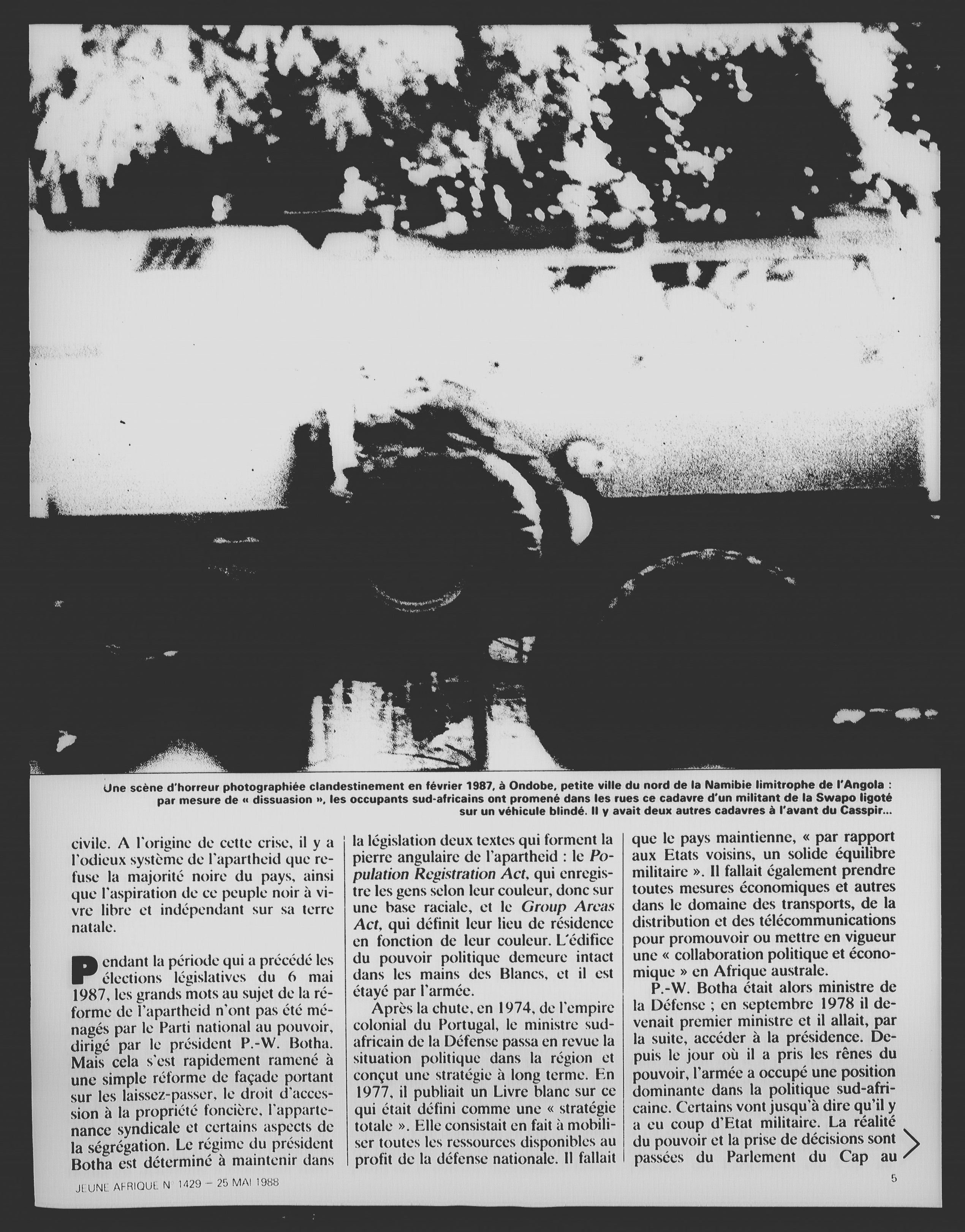 Article daté du 25 mai 1988