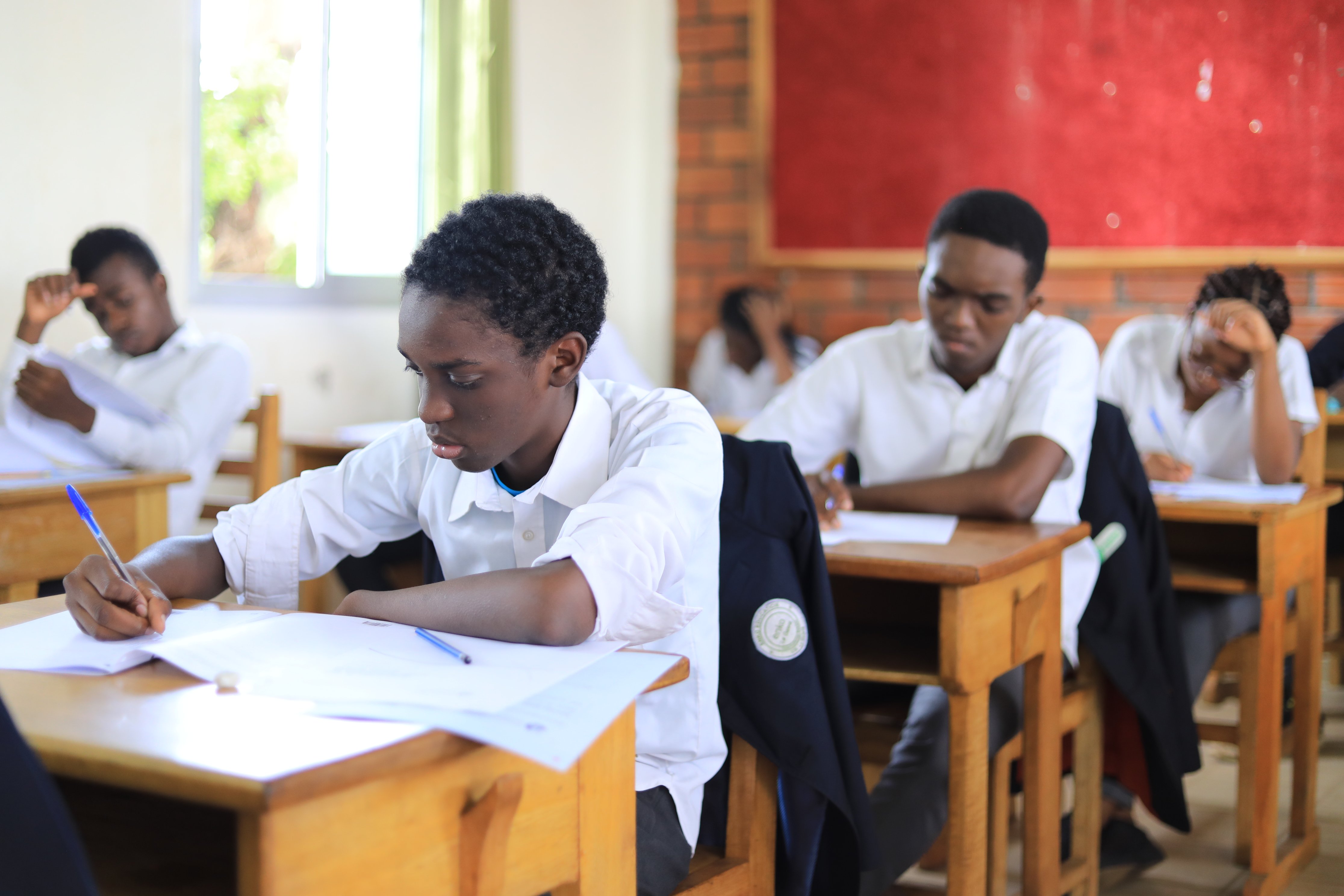 Des élèves de l'école internationale Enko à Yaounde.