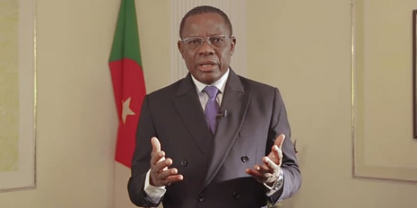 Maurice Kamto, le leader du Mouvement pour la renaissance du Cameroun (MRC).