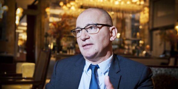 Fadi Wazni, entrepreneur, president du Conseil d’administration de la Societe Miniere de Boke (SMB), en Guinee, et patron du consortium SMB-Winning.