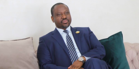 L’ancien président de l’Assemblée nationale Guillaume Soro.