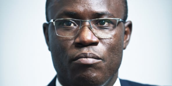 Abdoulaye Soma, à Paris, le 11 décembre 2019. © Vincent Fournier/JA