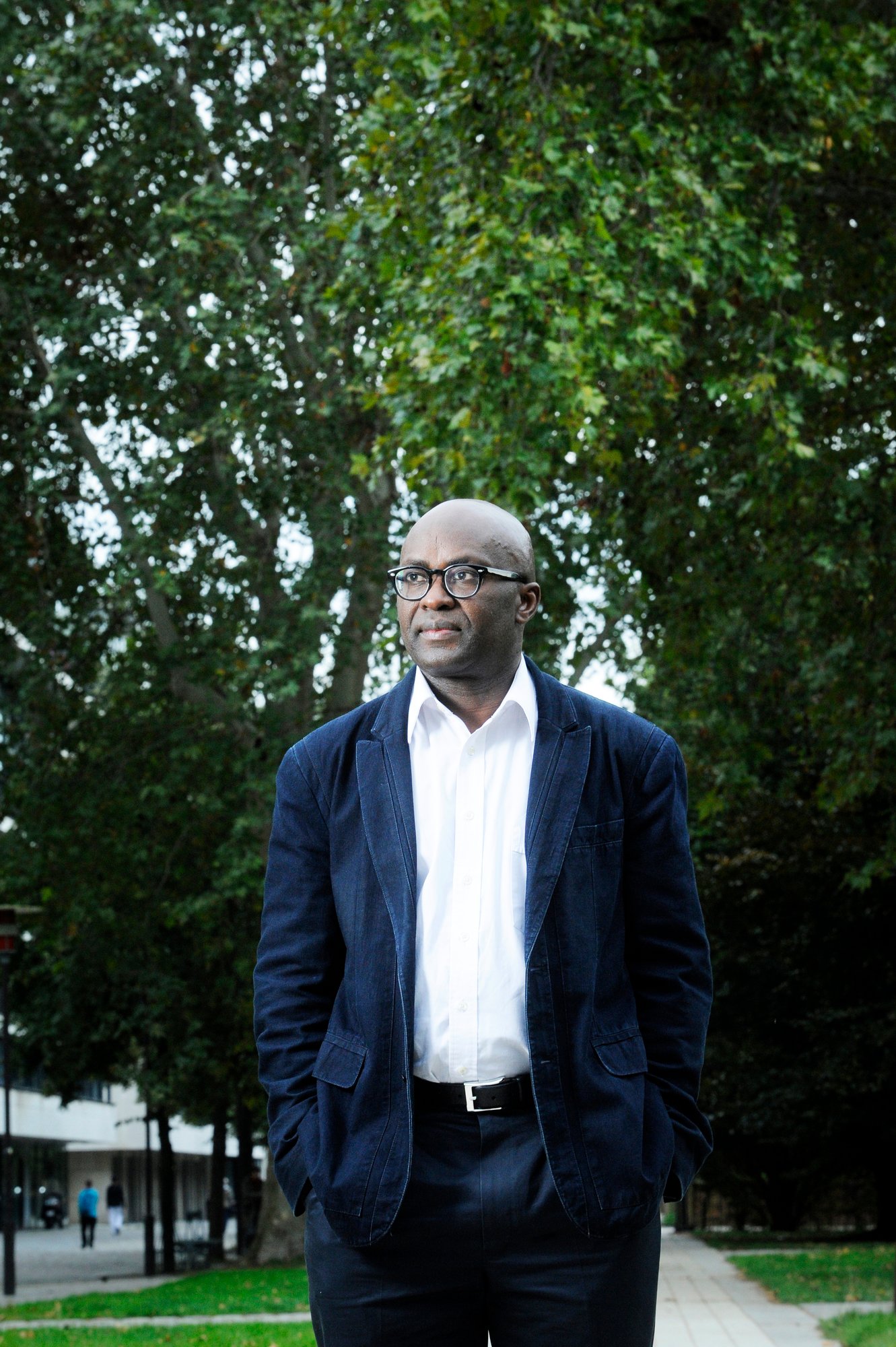 Achille Mbembe, à Paris, le 10 octobre 2013.