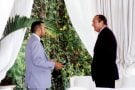 Mohammed VI et Jacques Chirac, à Rabat, le 29 octobre 1999.