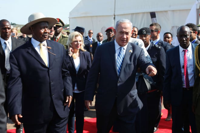 Ouganda : le Premier ministre israélien Benyamin Netanyahou en visite à Entebbe