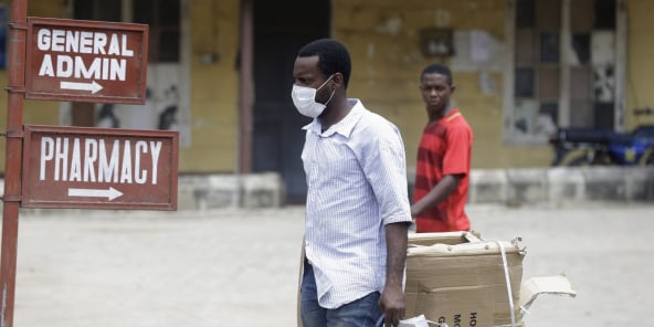 Hôpital Yaba Mainland à Lagos, Nigeria.