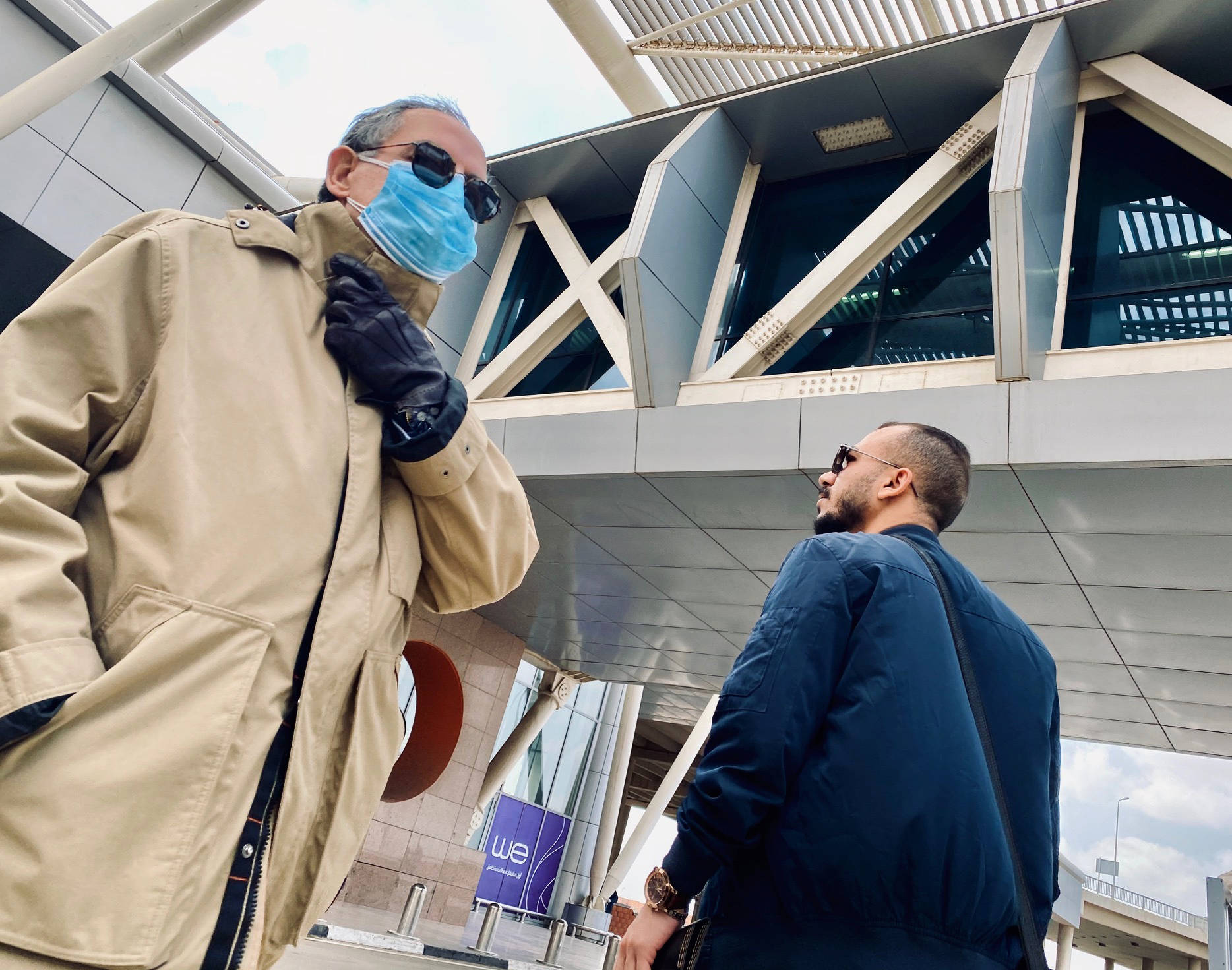 A L'Aéroport Du Caire, Le 19 Mars 2020.