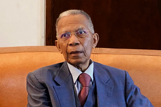 Didier Ratsiraka, ancien président malgache : 