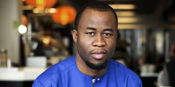 Le Nigérian Chigozie Obioma, en avril 2019.