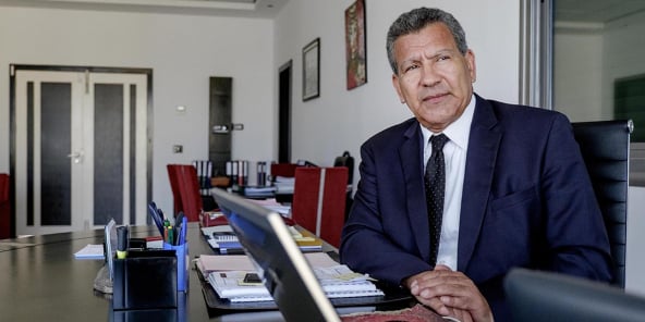 Habib Karaouli, PDG de Cap Bank, en Tunisie.