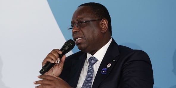 Macky Sall à Paris, le 11 novembre 2018.
