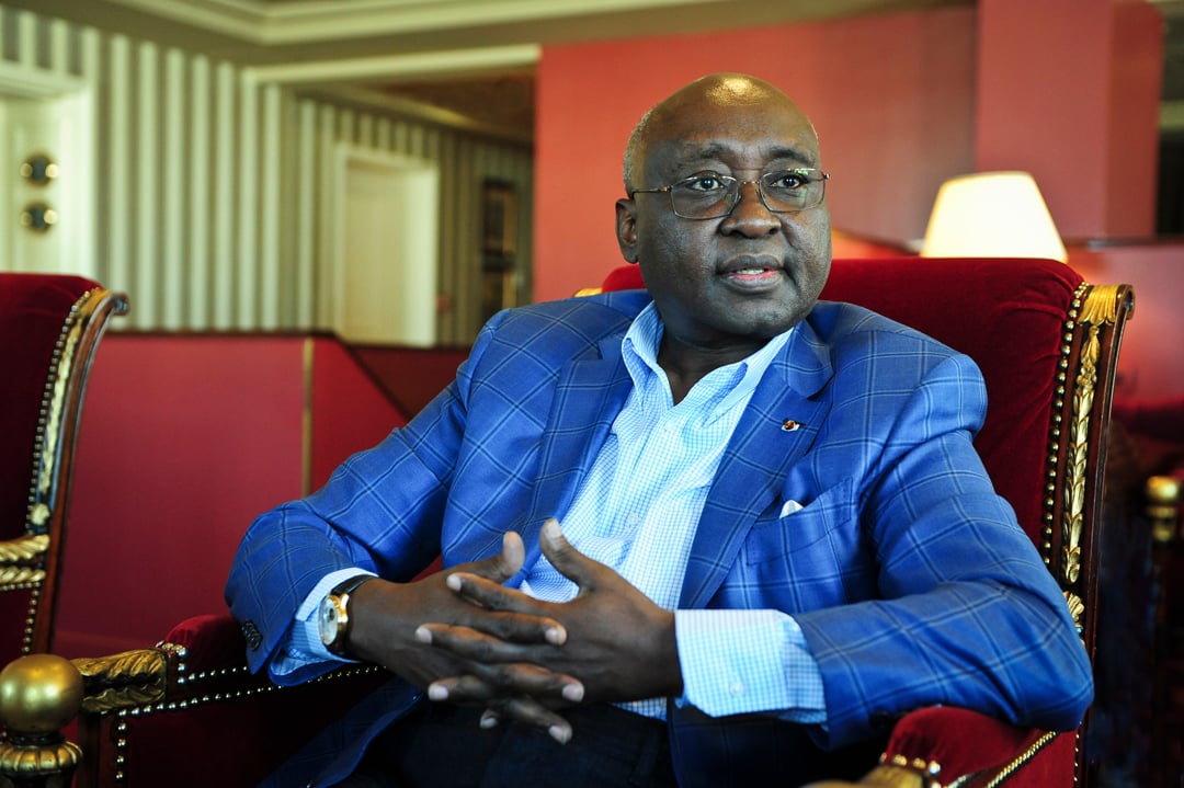 L’économiste rwandais Donald Kaberuka est l'ancien président de la Banque africaine de développement. Ici à Paris, en 2016.