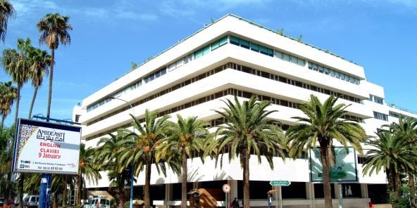 Sieèe d’attijariwafabank, à Casablanca.