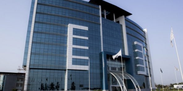 Siège d’Ecobank, à Lomé (Togo).
