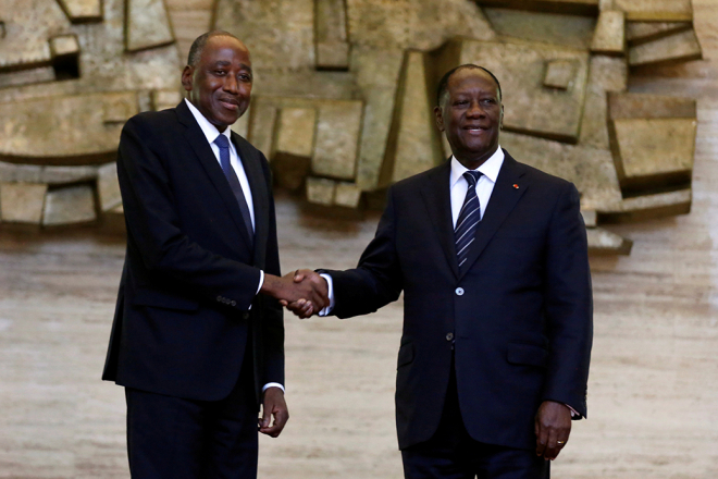Amadou Gon Coulibaly et Alassane Ouattara, trente ans d'amitié