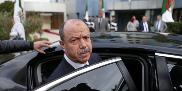Le ministre algérien de la Justice Belkacem Zeghmati.