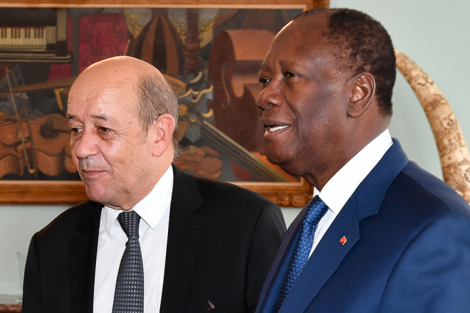 Sarkozy, Le Drian, Kaboré... Dans les coulisses de l'investiture d'Alassane Ouattara
