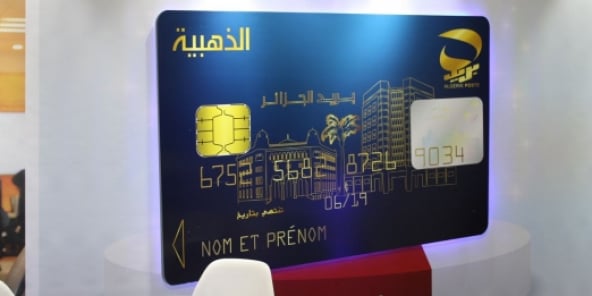 La carte bancaire Edahabia de Algerie Poste, supportée par la solution financière de BPC.