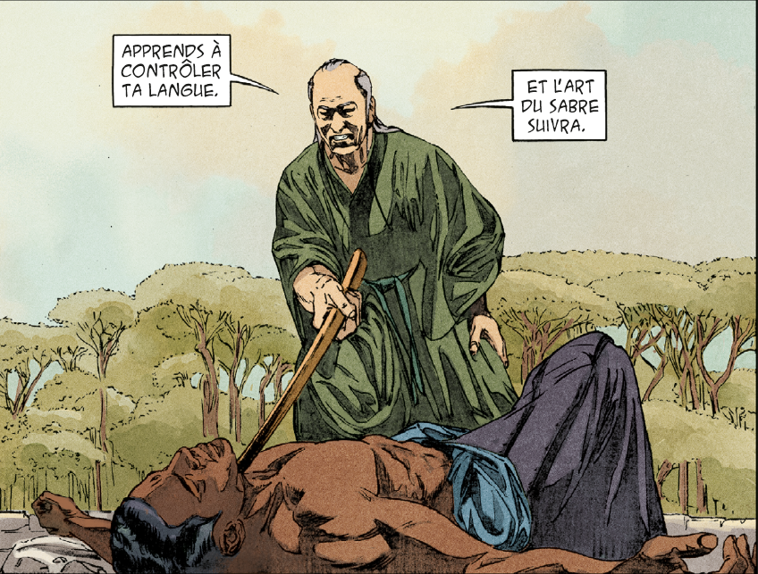 Extrait de « Kurusan, le samourai noir »