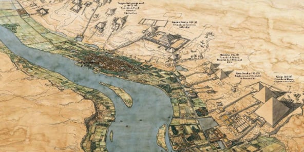 Les Plus Beaux Sites De L Egypte Ancienne Ressuscites En Dessins Jeune Afrique