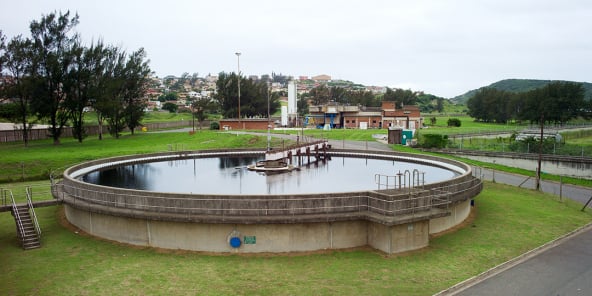 Recyclage des eaux usées de Durban par Veolia.