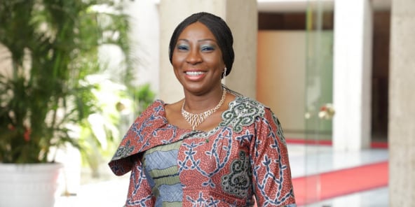 Kandia Camara, à Abidjan, le 7 avril 2021.