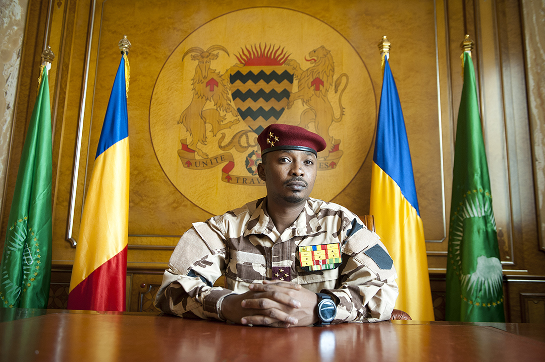 Mahamat Idriss Déby Itno à N’Djamena, le 11 juin 2021.