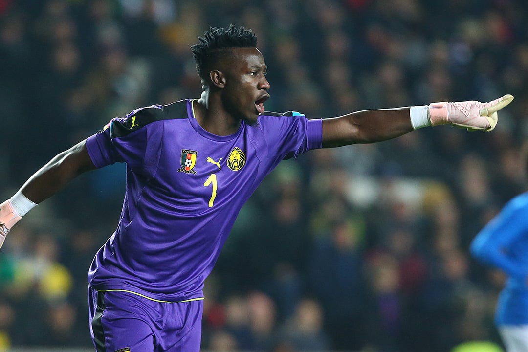 André Onana, le gardien des Lions Indomptables.