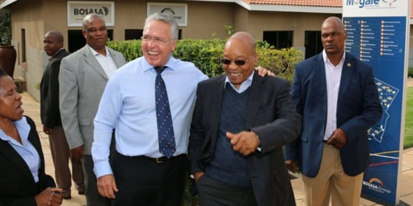 Afrique du Sud : Zuma, l'ANC et son " parrain "