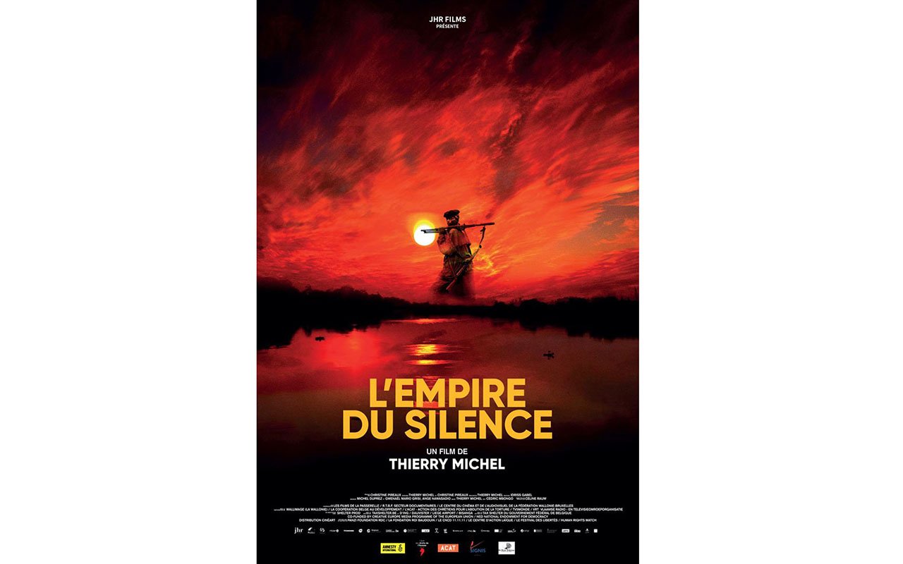 L’affiche du film « L’Empire du silence », le dernier film documentaire du réalisateur belge Thierry Michel. © JHR Films